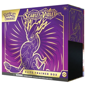 Pokémon TCG: Scarlet & Violet 01 Elite Trainer Box fialový