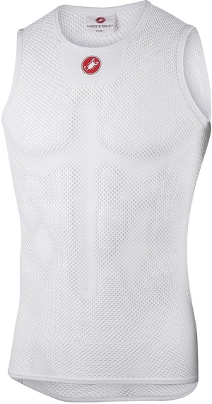 Castelli Core Mesh 3 Sleeveless Baselayer Lenjerie funcțională White 2XL