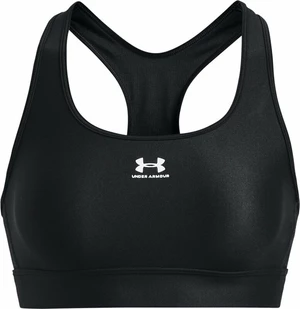 Under Armour Women's Armour Bra Mid Padless Black/White S Sous-vêtements de sport