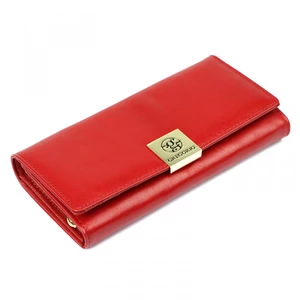 Dámská kožená peněženka červená - Gregorio Eleonora