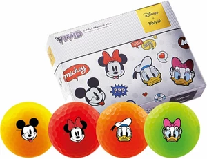 Volvik Vivid Disney 12 Pack Golf Balls Golfová loptička