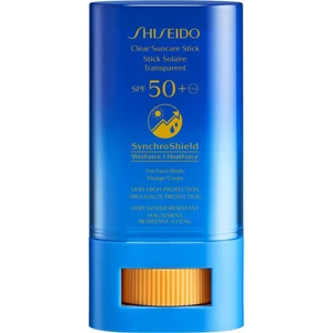 Shiseido Sun Care Clear Stick UV Protector WetForce lokálna starostlivosť proti slnečnému žiareniu SPF 50+ 20 g