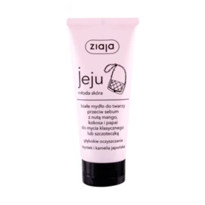 ZIAJA Jeju white face soap čisticí mýdlo na obličej 75 ml