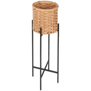 Ambia Home KVĚTINÁČ dřevo, kov, plast, 25/70 cm