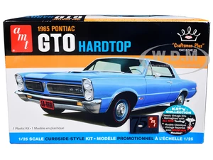 Skill 2 Model Kit 1965 Pontiac GTO Hardtop "Craftsman Plus" Series 1/25 Scale Model by AMT