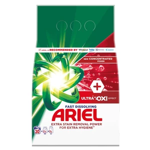 ARIEL  +Ultra Oxi Effect Prací prášek 30 praní 1,65 kg