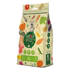 GARDEN BITES Veggie Friends dentální pamlsky pro psy, Velikost: L