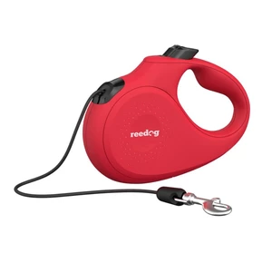 Reedog Senza Basic Automatik Rollleine XS 8kg / 3m Strang / rot