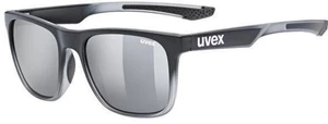 UVEX LGL 42 Black Transparent/Silver Lifestyle okulary