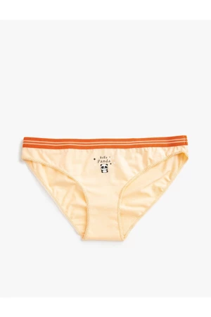 Koton Cotton Printed Brief Basic Briefs