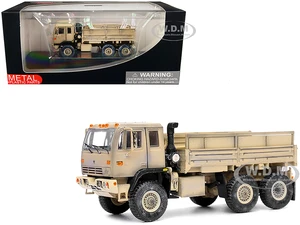 M1083 MTV (Medium Tactical Vehicle) Standard Cargo Truck Desert Camouflage "US Army" "Armor Premium" Series 1/72 Diecast Model by Panzerkampf