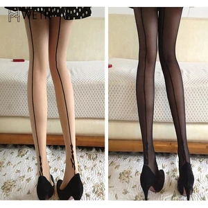 Lady Sexy Stockings Pantyhose English Love Letter Tattoo Jacquard Leggings For Women Summer Fashion Thin Breathable Tights