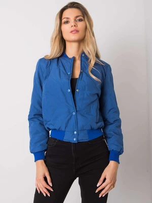 Women's Quilted Bomber Jacket Sherise - navy