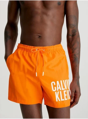 Orange Mens Swimwear Calvin Klein Underwear - Men