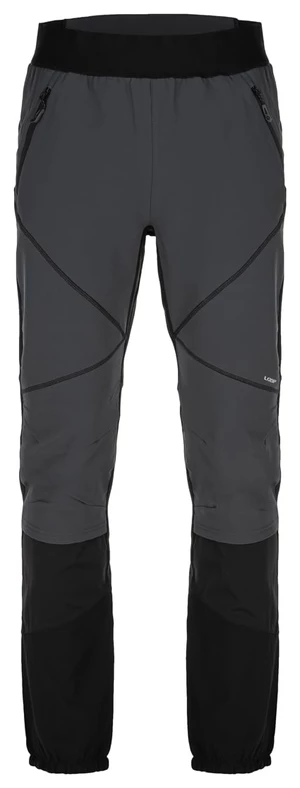 Pánské outdoorové kalhoty LOAP URBAN Tmavě šedá/Černá
