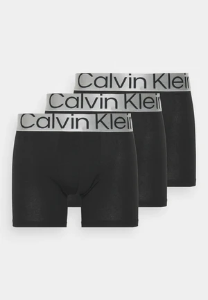 3PACK men's boxers Calvin Klein black