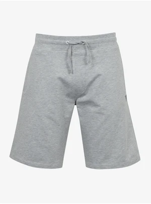 Light Grey Mens Sweatpants Shorts Guess - Men