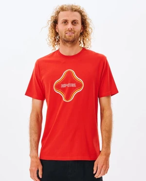 T-shirt Rip Curl SURF REVIVAL VIBRATIONS TEE Blood