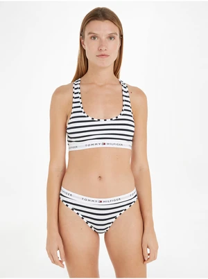 Blue and White Women Striped Bra Tommy Hilfiger Underwear - Women