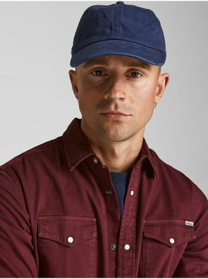 Dark blue Mens Cap Jack & Jones Brink - Men