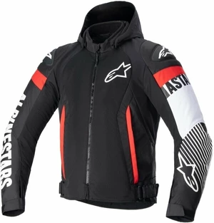 Alpinestars Zaca Air Jacket Black/White/Red Fluo M Geacă textilă