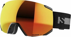 Salomon Radium ML Black/Orange Lyžařské brýle