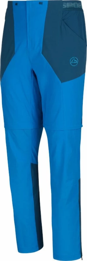 La Sportiva Rowan Zip-Off Pant M Electric Blue/Storm Blue L Pantalons outdoor