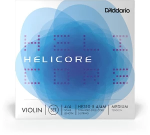 D'Addario HE310-5 4/4M Helicore 5s