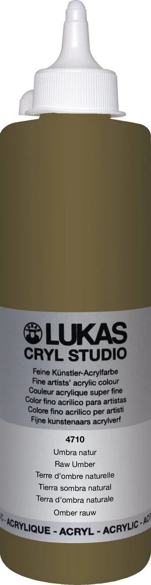 Lukas Cryl Studio Peinture acrylique 500 ml Raw Umber