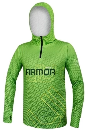Delphin Tricou Hooded Sweatshirt UV ARMOR 50+ Neon 2XL