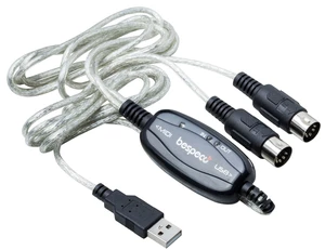 Bespeco BMUSB100 Transparent 2 m Cablu USB