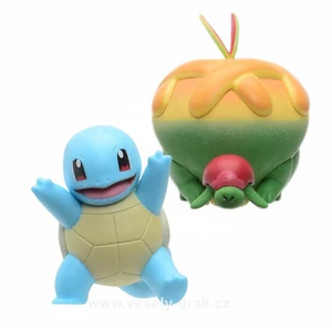 BOTI Pokémon akčné figúrky Squirtle a Appletun 5 cm