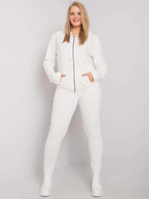 Completo tuta da donna Fashionhunters i523_RV-KMPL-5961.18Xczerwony
