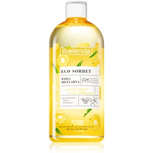 Bielenda Eco Sorbet Pineapple hydratační micelární voda 500 ml