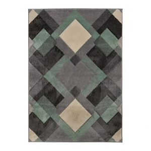 Sivo-zelený koberec Flair Rugs Nimbus, 120 x 170 cm