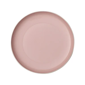Bielo-ružový porcelánový tanier Villeroy & Boch Uni, ⌀ 24 cm