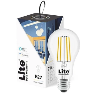 Inteligentná žiarovka Lite bulb moments E27, 6W, 2700-6500K (LB-NSL911963) inteligentná žiarovka • závit E27 • príkon 6 W • ekvivalent využitia wattov