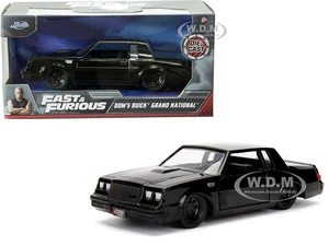 Doms Buick Grand National Black "Fast &amp; Furious" Movie 1/32 Diecast Model Car by Jada