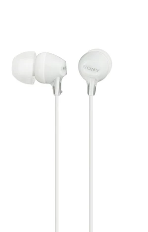 Sluchátka SONY MDR-EX15LP bílé