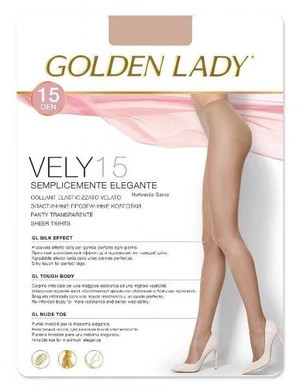 Golden Lady  Vely 15 den punčochové kalhoty 3-M nero/černá