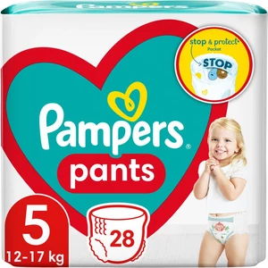 Pampers Pants Size 5 jednorazové plienkové nohavičky 12-17 kg 28 ks