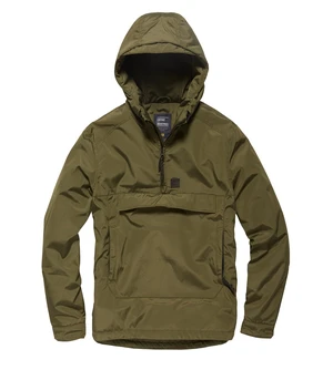 Bunda Hopwood Anorak Vintage Industries® - olivovo zelená (Farba: Olive Drab, Veľkosť: XL)