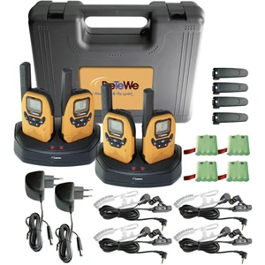 DeTeWe Outdoor 8000 Quad Case 208048 PMR rádiostanica/vysielačka sada 4 ks