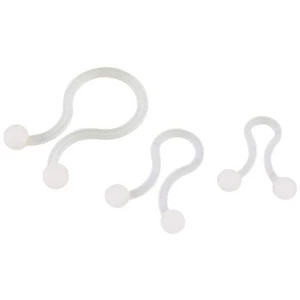 TRU COMPONENTS TC-TT11203 káblová sponka  1593015 Priemer káblového zväzku (rozsah) 10 mm (max)   prírodná 1 ks