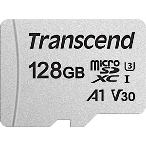 Transcend Premium 300S pamäťová karta micro SDXC 128 GB Class 10, UHS-I, UHS-Class 3, v30 Video Speed Class, A1 Applicat