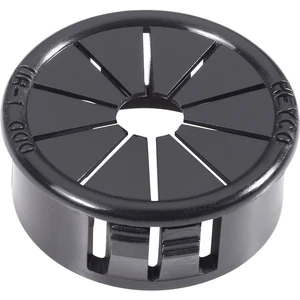 PB Fastener AF1000 káblová priechodka   Priemer svorky (max.) 19 mm Hrúbka montážnej dosky (max.) 3.2 mm polyamid čierna