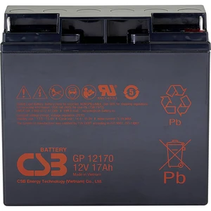 CSB Battery GP 12170 Standby USV GP12170I1 olovený akumulátor 12 V 17 Ah olovený so skleneným rúnom (š x v x h) 181 x 16