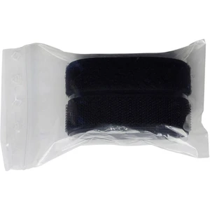 TRU COMPONENTS 909-330-Bag pásik so suchým zipsom lepiaci háčiková a flaušová časť (d x š) 1000 mm x 20 mm čierna 1 pár