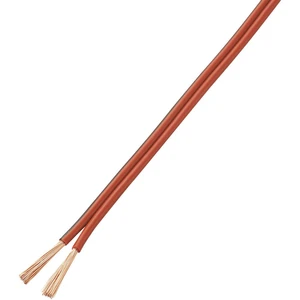 TRU COMPONENTS 1572357 opletenie / lanko LiY-Z 2 x 2 mm² červená, čierna 10 m