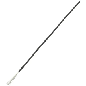 TRU COMPONENTS 1570578 opletenie / lanko LiY 1 x 0.75 mm² čierna 10 m